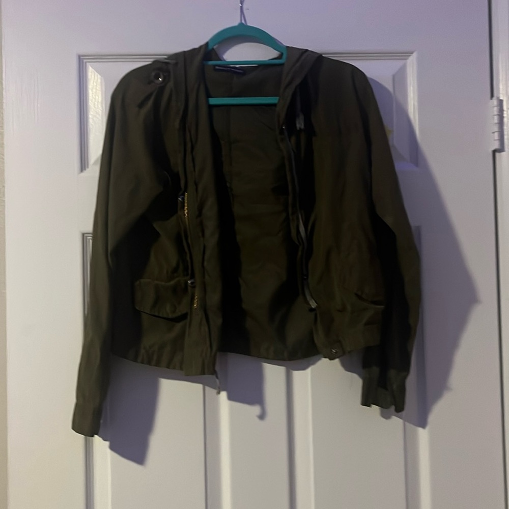 Brandy Military Style Jacket